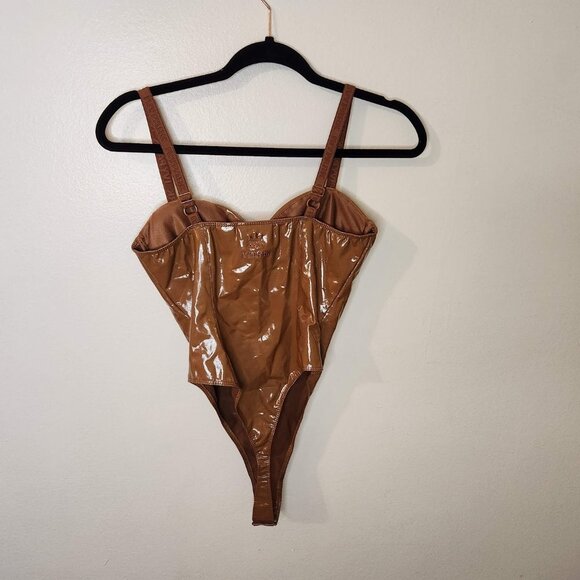 ADIDAS ORIGINALS Ivy Park Latex Bodysuit - Picture 4 of 8